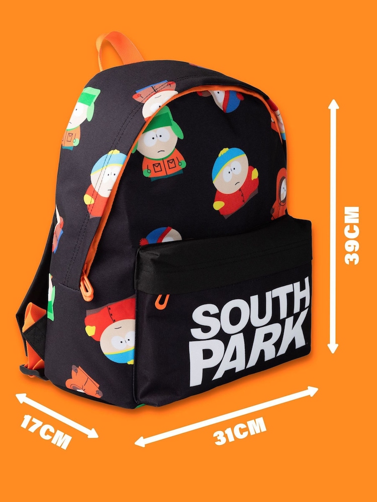 Vanilla Underground Black South Park Multicoloured Backpack - Image 3 of 6