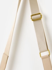 Oliver Bonas Cream Betty Corduroy Cross-body Belt Bag - Image 7 of 7