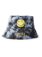 Vanilla Underground Black Kids Nirvana Bucket Hat - Image 4 of 9