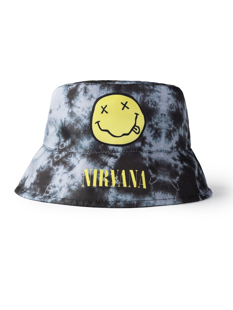 Vanilla Underground Black Nirvana Bucket Hat - Image 2 of 6 Vanilla Underground Black Nirvana Bucket Hat - Image 2 of 6