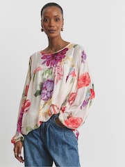 Joanna Hope Chiffon Romantic White Blouse - Image 5 of 5