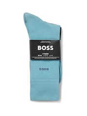 BOSS Blue/Black Socks 2 pack - Image 2 of 3