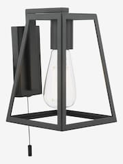 Dar Lighting Matt Black Claudia Wall Light - Image 2 of 4