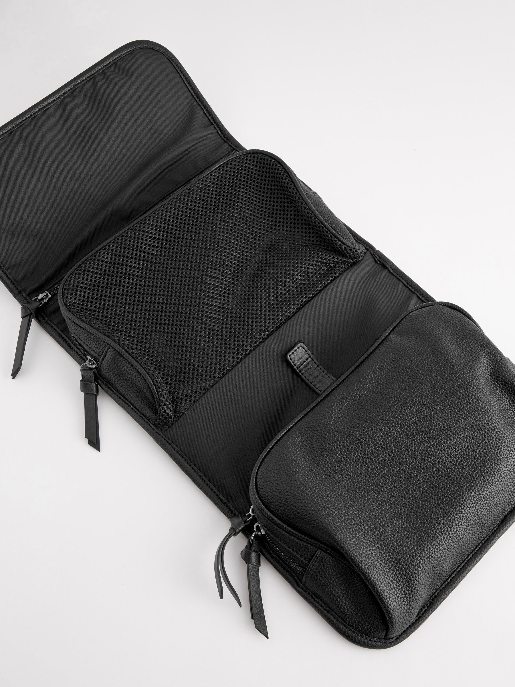 Buy Black Hanging Washbag from Next USA