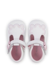 Kickers White Kick T-Bar Baby Wave Shoes - Image 6 of 6