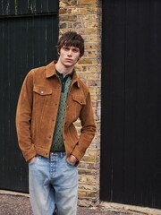 Green EDIT Geo Pattern Polo Shirt - Image 7 of 7