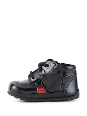 Kickers Black Baby Kick Hi Zip Boots - Image 1 of 6