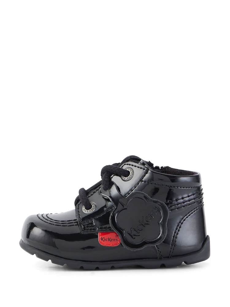 Kickers Black Baby Kick Hi Zip Boots - Image 1 of 6