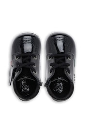Kickers Black Baby Kick Hi Zip Boots - Image 6 of 6