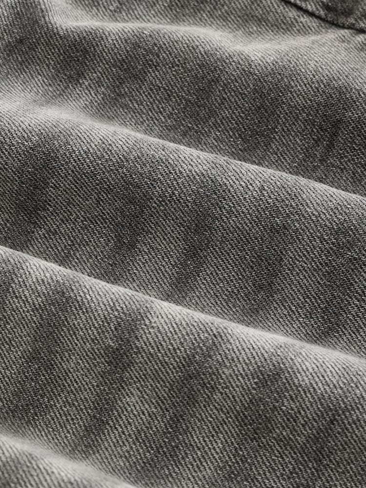 Grey EDIT Baggy Fit Jeans - Image 2 of 5 Grey EDIT Baggy Fit Jeans - Image 2 of 5
