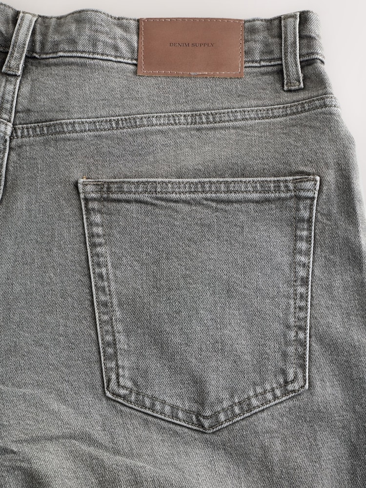 Grey EDIT Baggy Fit Jeans - Image 5 of 5 Grey EDIT Baggy Fit Jeans - Image 5 of 5