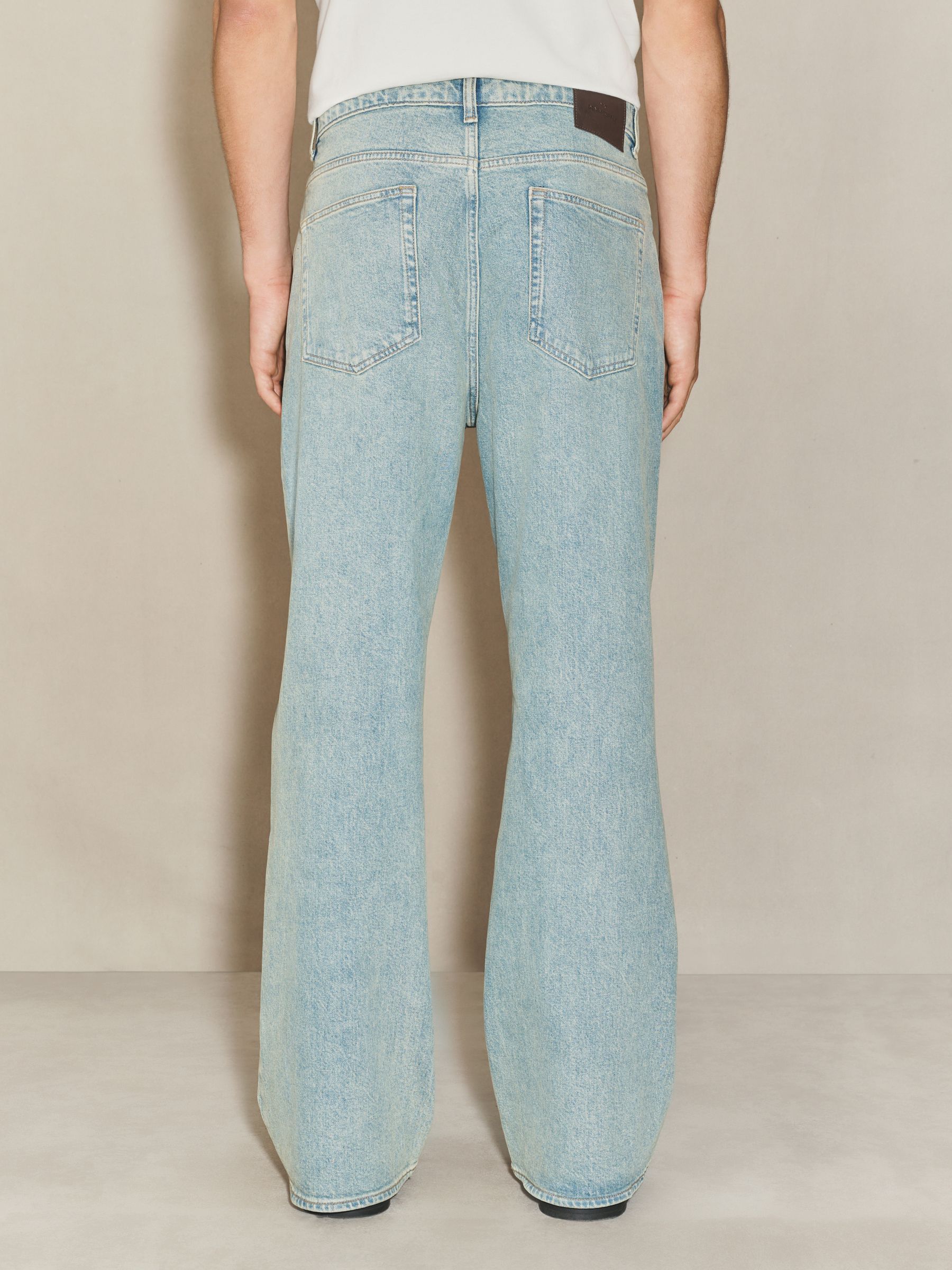 Buy Vintage Wash Edit Flare Jeans from Next USA