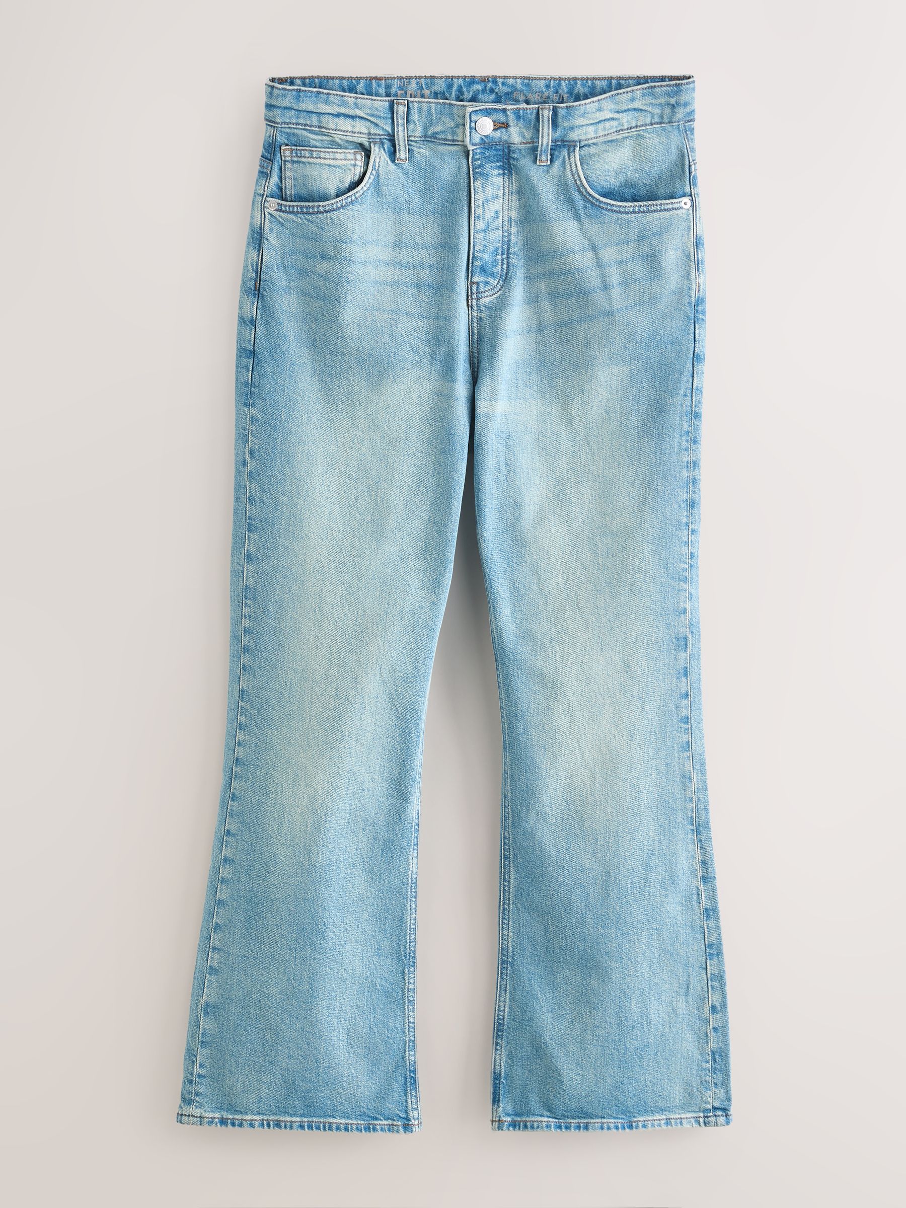 Buy Vintage Wash Edit Flare Jeans from Next USA