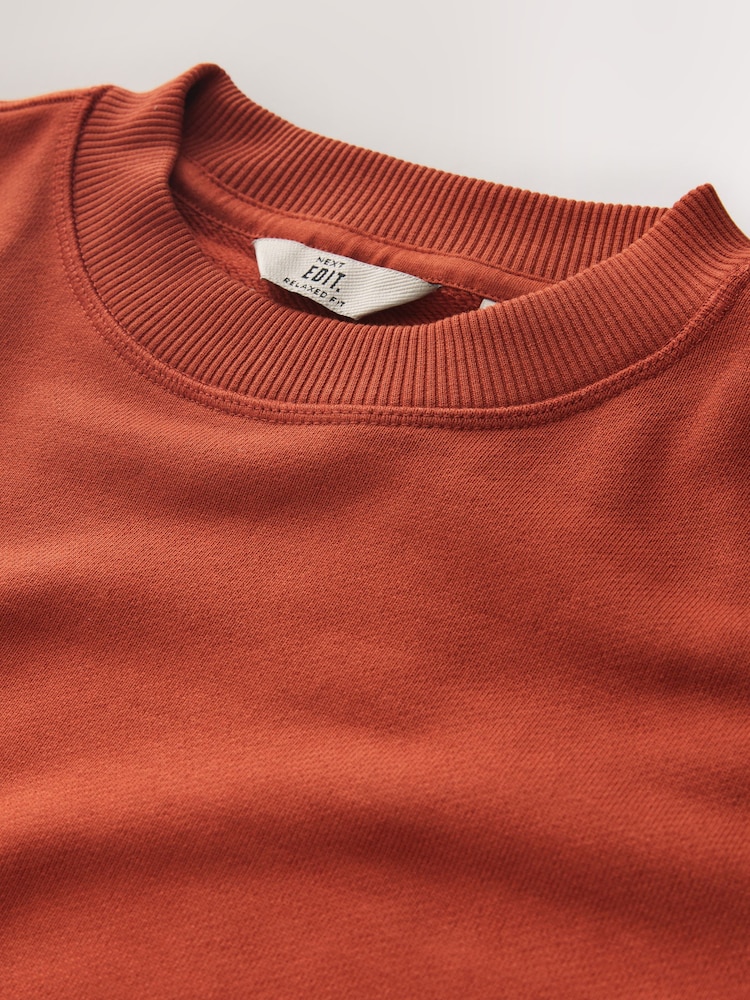 Red EDIT Long Sleeve Sweatshirt - Image 7 of 7