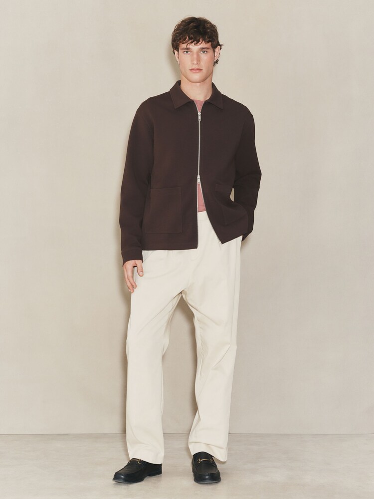 Brown Chocolate EDIT Long Sleeve Shacket - Image 2 of 10 Brown Chocolate EDIT Long Sleeve Shacket - Image 2 of 10
