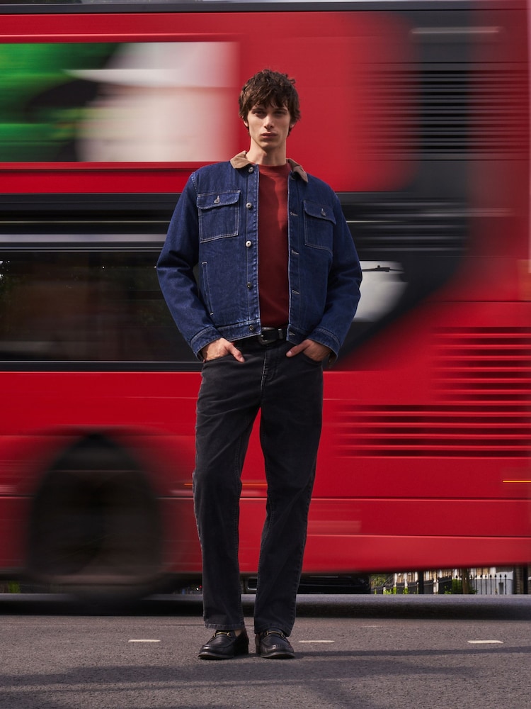 Denim EDIT Denim Trucker Jacket - Image 2 of 5
