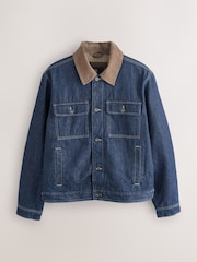 Denim EDIT Denim Trucker Jacket - Image 9 of 15