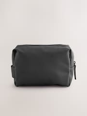 Black Rubberised Washbag - Image 2 of 5