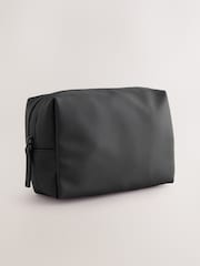 Black Rubberised Washbag - Image 3 of 5