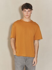 Orange Boxy Fit EDIT Heavyweight T-Shirt - Image 1 of 7