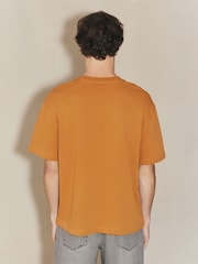 Orange Boxy Fit EDIT Heavyweight T-Shirt - Image 3 of 7