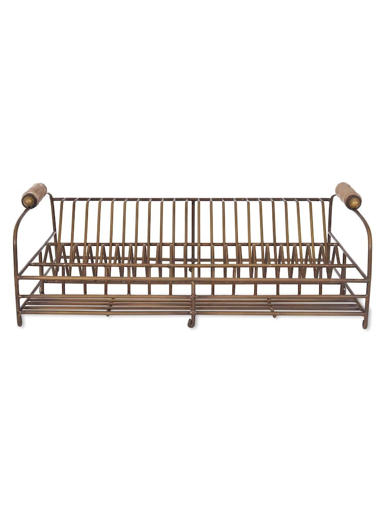 Garden Trading Antique Brass Brompton Dish Rack - Image 3 of 3