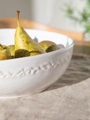 Garden Trading White Overton Serving Bowl - Image 3 of 5