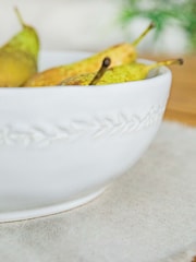 Garden Trading White Overton Serving Bowl - Image 4 of 5