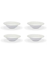 Garden Trading Set of 4 White Overton Bowls - Image 3 of 3