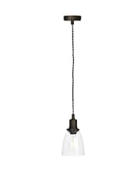 Garden Trading Antique Bronze Hoxton Domed Pendant Light - Image 2 of 2