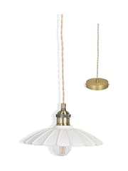 Garden Trading Chalk Wanstrow Ceiling Pendant - Image 3 of 3