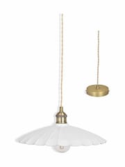 Garden Trading Chalk Wanstrow Ceiling Pendant - Image 3 of 3