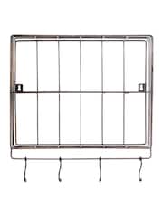 Garden Trading Antique Brass Bompton Wall Rack - Image 3 of 4
