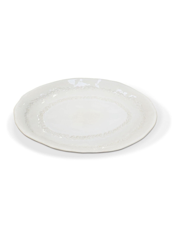 Garden Trading White Overton Platter - Image 3 of 3