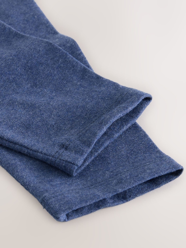 Blue Denim Plain Leggings (3mths-7yrs) - Image 4 of 4
