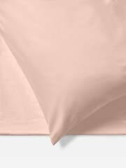Jasper Conran London Pale Pink 300 TC Percale 100% Cotton Oxford Pillowcases Pair - Image 2 of 4