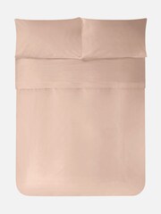 Jasper Conran London Pale Pink 300 TC Percale 100% Cotton Oxford Pillowcases Pair - Image 4 of 4