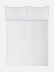 Jasper Conran London White 300 TC Percale 100% Cotton Oxford Pillowcases Pair - Image 4 of 4