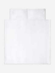 Jasper Conran London White Charcoal 800 Thread Count 100% Cotton Duvet Cover - Image 4 of 4