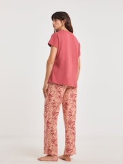 JD Williams Pink Pyjamas Set 2 Pack - Image 3 of 5