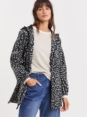 JD Williams Black Lightweight Raincoat - Image 1 of 4