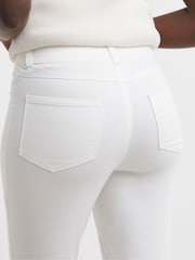 JD Williams White Slim Leg Jeggings - Image 4 of 4