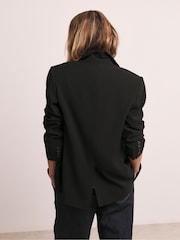 JD Williams Black Rayon Ultimate Relaxed Blazer - Image 2 of 4