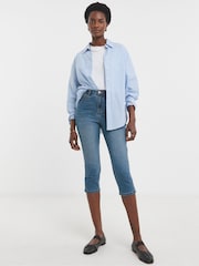 JD Williams Blue Denim Capri Jeans - Image 3 of 4