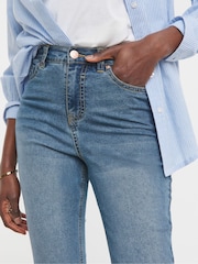 JD Williams Blue Denim Capri Jeans - Image 4 of 4