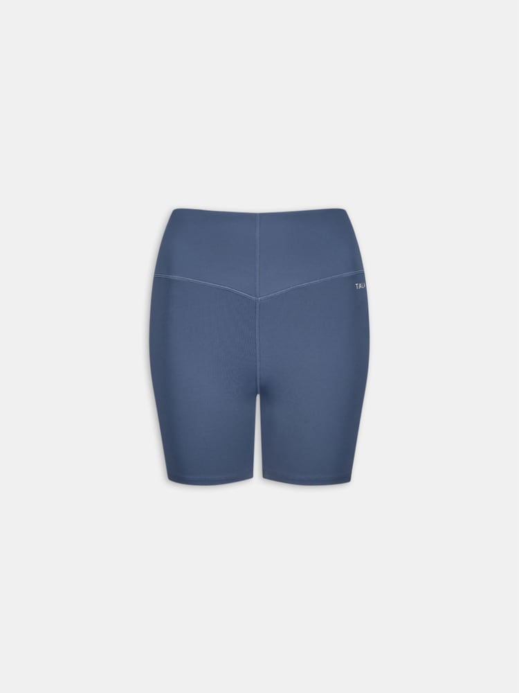 TALA Blue Skin Luxe V-Waist Shorts - Image 1 of 2