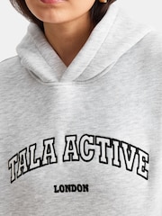 TALA Grey Active Embroidered Hoodie - Image 3 of 4