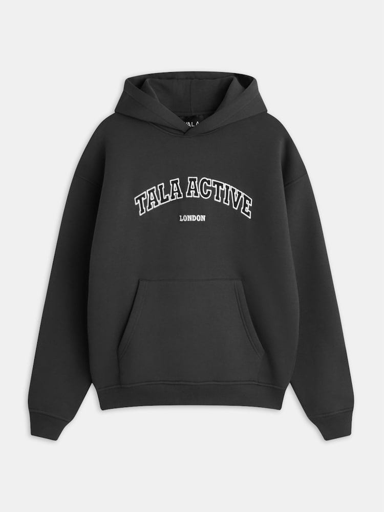 TALA Black Active Embroidered Hoodie - Image 2 of 3