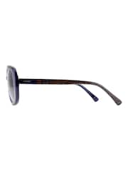 Joules Blue Oversized Rounded Square Sunglasses - Image 3 of 5