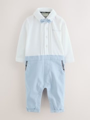 Azul - Baker by Ted Baker Smart Mockable Romper - Imagen 1 de 9